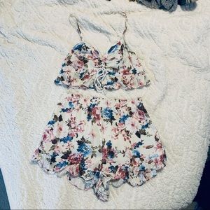 Floral Two Piece Set